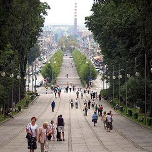 Aleja prowadząca do Klasztoru Jasnogórskiego